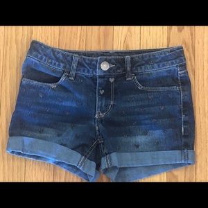 Sparkle Hearts Shorts